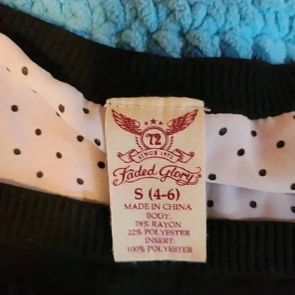 Faded Glory Black Sweater S - Picture 3 of 3